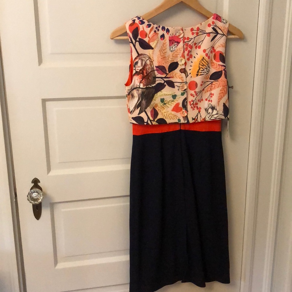 Eva Franco Aria Dress in Birds and Bees print - Picture 2 of 8